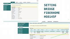 Mengaktifkan Mode Bridge di FiberHome HG6145F ( Enable Connection type Bridge in FiberHome HG6145F )