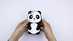 Cute 3D Panda Case for iPhone 6/6s/7/8/SE2020/SE2022