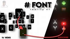 2024 new trending font | letters convert into all Google company icon