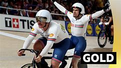 Cycling World Championships: Neil Fachie & Matthew Rotherham win gold for Great Britain in men's B sprint