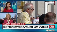 Pope Francis presides over Easter Mass at the Vatican