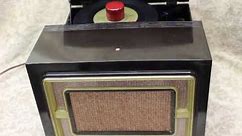 RESTORED VINTAGE 1953 RCA AUTOMATIC 45 RPM DELUXE MODEL 45EY4 RECORD PLAYER