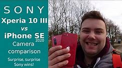 Xperia 10 III vs iPhone SE 2020 - Camera Comparison