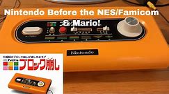 Nintendo Color TV Game Block Kuzushi 1st Nintendo BRANDED console!