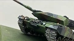 Leopard 2 A6, RC 1/16 Tank RC Panzer German Leopard 2A6 Pro Heng Long, Metallgetriebe, Metallketten!