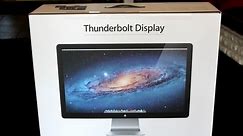 Apple Thunderbolt Display Unboxing (2011)