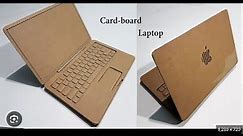 How to make a Laptop with Cardboard : Apple Laptop