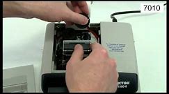 Victor Technology - How To Change A Printing Calculator Ink Ribbon
