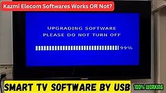 How to Update Smart Tv Software by Usb @KazmiElecom