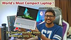 World's MOST COMPACT Laptop Unboxing...