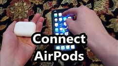 How to Connect AirPods Pro to iPhone!
