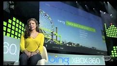 E3 2011: Xbox 360 Bing demo