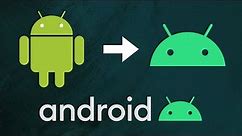 Android Icon + Logo Evolution!