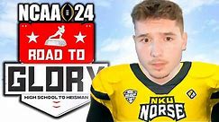 NCAA Football 24, but I’m the Worst QB | Ep 1