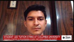 Columbia students call for tuition strike