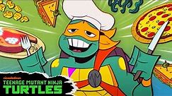 Mikey's DELICIOUS Food Marathon! 😋 | Teenage Mutant Ninja Turtles