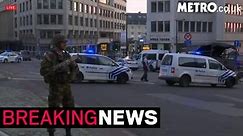Explosion in Brussels as person wearing explosive belt is "neu...
