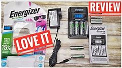 REVIEW Energizer AA / AAA 1 Hour Rechargeable Battery Charger CH1HRWB-4 LOVE IT