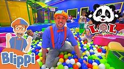 Blippi Visits LOL Kids Indoor Play Place! | Learn Shapes & Colors | Educational Video for Toddlers