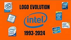 Evolution of Intel CPU Logo Stickers (1993-2024)