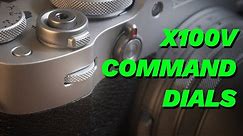 FUJIFILM X100V Command Dials Tutorial