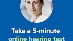 Free online hearing test