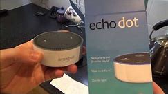 Setting up the Amazon Echo Dot (2nd generation) for beginners