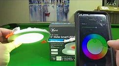 GE CYNC Smart LED Wafer Downlights Review, Great lights, no hub required, easy to setup and install