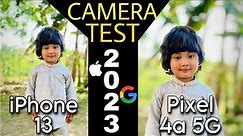Google Pixel 4a 5G vs iPhone 13 Camera Comparison 2023 by The Tech Vlogger
