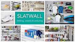 Slatwall Panels and Accessories