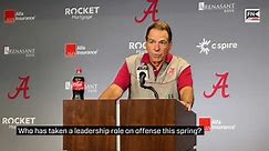 Nick Saban Discusses Leadership for Alabama Football in Spring of 2023