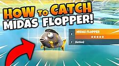 Fortnite MIDAS FISH and HOW TO CATCH IT (Midas Flopper Location and Details!)
