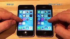iPhone 4S iOS 9.2 vs iOS 9.3 Beta 1 Build 13E5181d Speed Comparison
