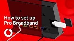 How to set up your Vodafone Pro Broadband | Support | Vodafone UK