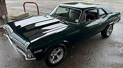 Test Drive 1972 Chevrolet Nova SOLD $29,900 Maple Motors #2316