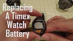 How To Replace A Timex Watch Battery