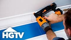 How to Install Crown Molding | HGTV