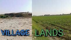 villages And Agricultural lands .