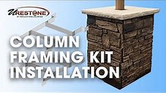 Column Framing Kit Installation Guide with Urestone