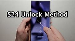 How to Change Unlock Method on Samsung Galaxy S24 / S24 Ultra!