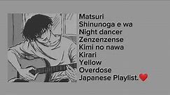 Japanese Playlist songs |2023| listen and vibe