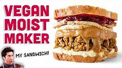 VEGAN THANKSGIVING SANDWICH! The Moist Maker!