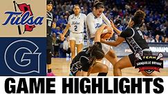 Tulsa vs Georgetown Highlights | 2024 NCAA Women's Basketball Championship | College Basketball