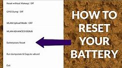 How To Reset Your Battery On Any Samsung Devices