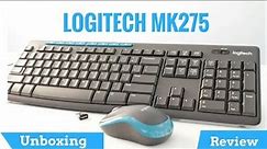 LOGITECH WIRELESS KEYBOARD AND MOUSE MK275 UNBOXING AND REVIEW |TECHNOLOGY TAMIL