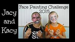 Face Painting Challenge ~ 2015 ~ Jacy and Kacy