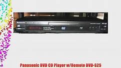 Panasonic DVD CD Player w/Remote DVD-S25