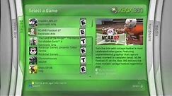Xbox 360 Kiosk Demo Disc v2.0 Clips - Blade Interface