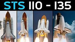 Space Shuttle Launch Compilation (STS 110 - 135)