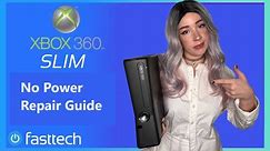 Xbox 360 Slim No Power Repair Guide (RF Board C57 Capacitor Fix)
